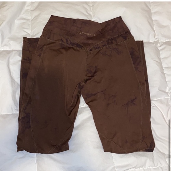 Alphalete draught brown leggings alphalux - Picture 7 of 9